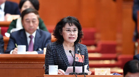 中國(guó)殘疾人聯(lián)合會(huì)主席團(tuán)主席，北京2022年冬奧會(huì)和冬殘奧會(huì)組織委員會(huì)執(zhí)行主席、黨組副書(shū)記 張海迪