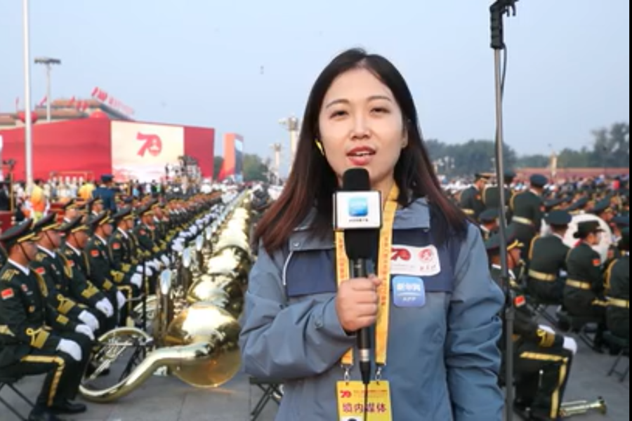 新華網(wǎng)在現(xiàn)場：直擊入場最早、撤出最晚的受閱部隊