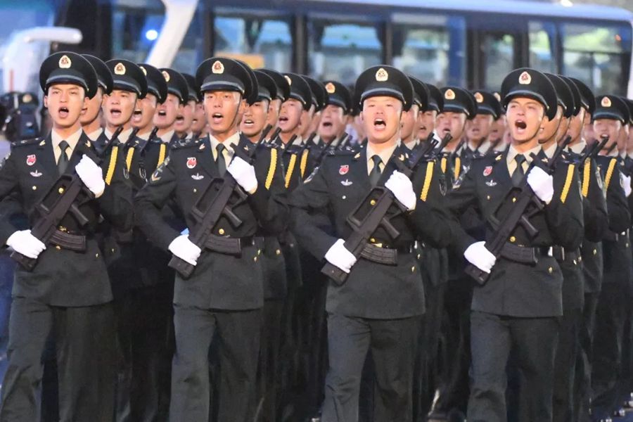 這就是今天早上的北京！