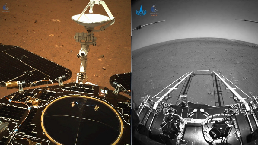 探索星辰大海 祝融號(hào)&ldquo;來信&rdquo;了！