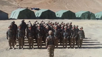 銘記烈士，致敬英雄！加勒萬河谷沖突現(xiàn)場(chǎng)視頻公開