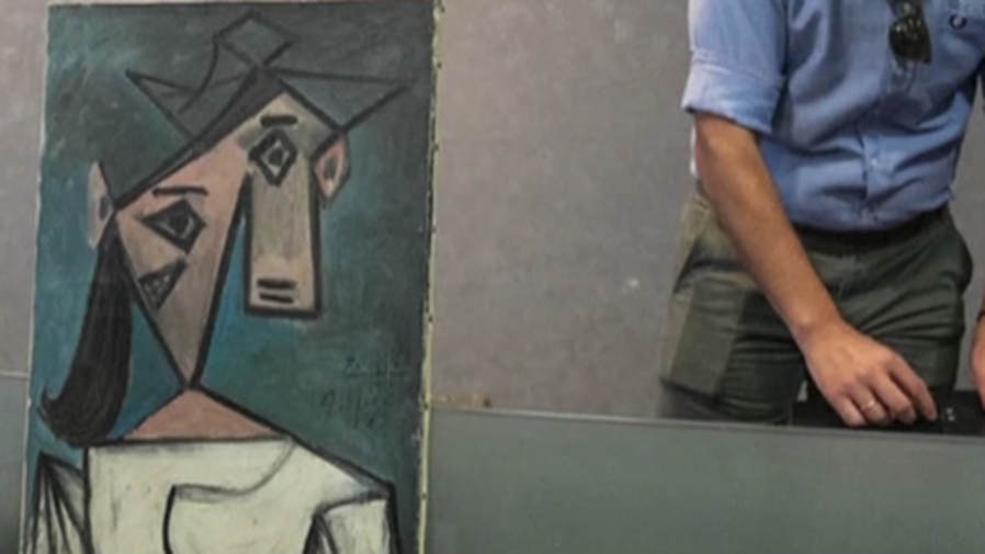 失而復(fù)得！希臘警方尋回9年前失竊的畢加索畫作
