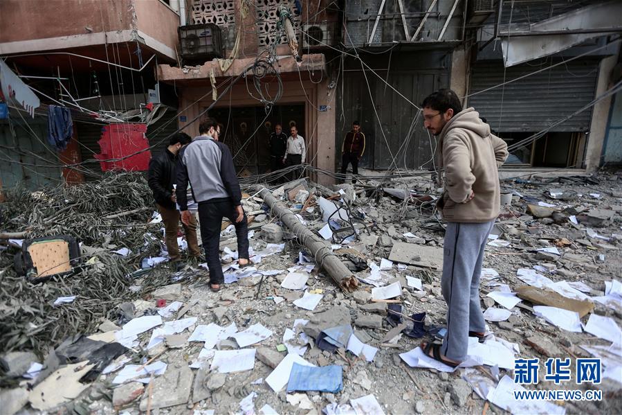 (國際)(6)巴勒斯坦總統(tǒng)譴責(zé)以色列對(duì)加沙地帶“侵略升級(jí)”