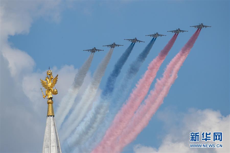 (國際)(10)俄羅斯隆重舉行紀(jì)念衛(wèi)國戰(zhàn)爭勝利75周年閱兵式