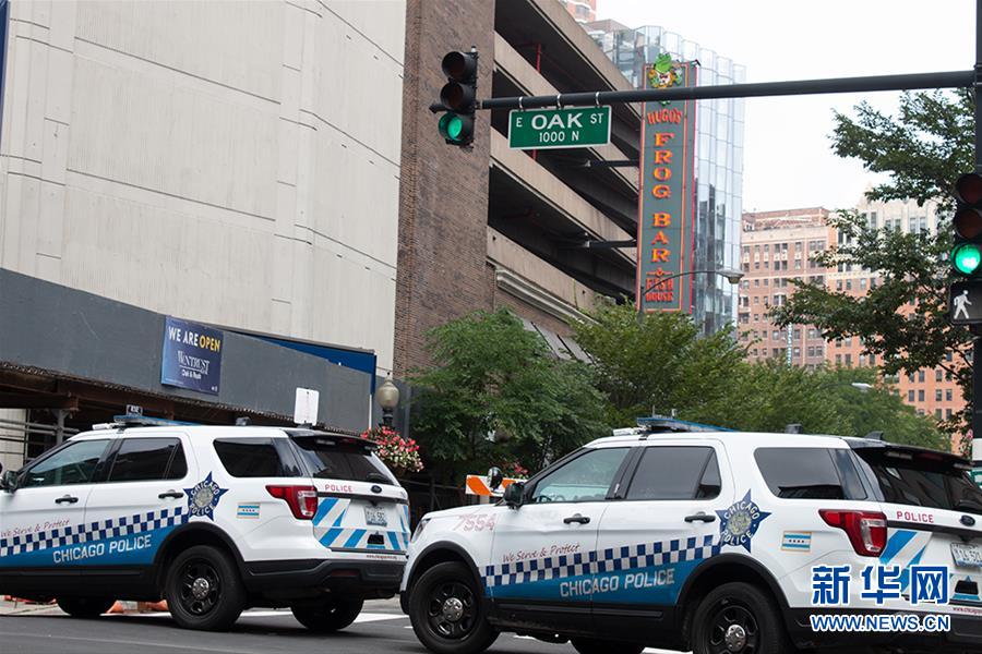 (國際)(2)美國芝加哥發(fā)生大規(guī)模暴力搶劫事件