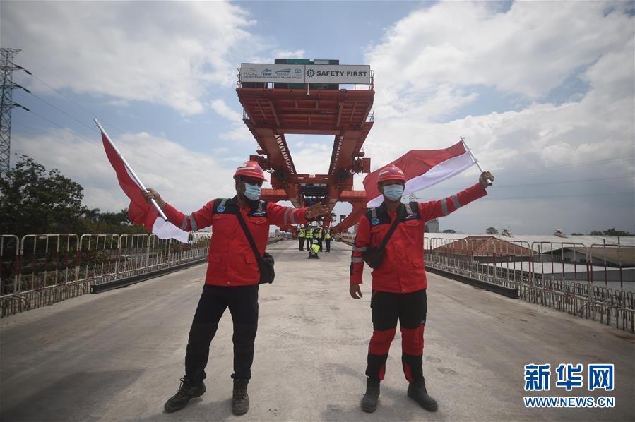 （國際&middot;圖文互動）（7）雅萬高鐵全線開始持續(xù)架梁