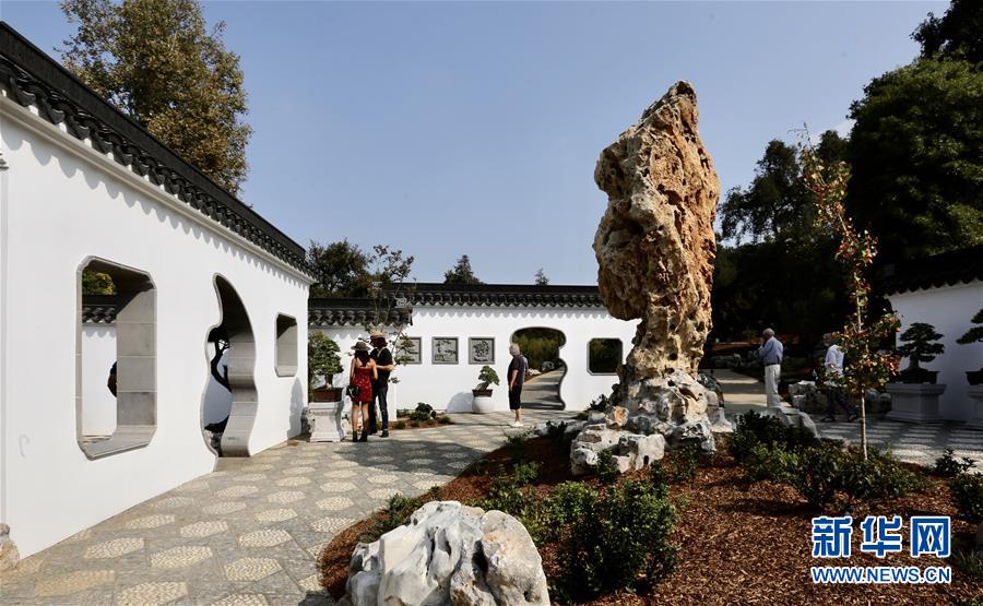 (國際)(4)北美最大中式古典園林流芳園擴(kuò)建完成對(duì)外開放