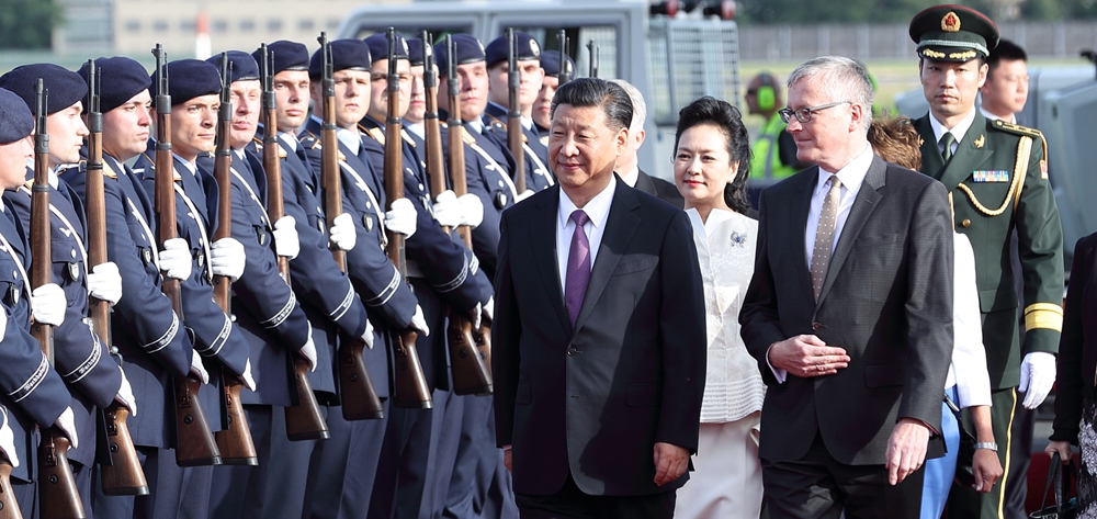 習(xí)近平抵達(dá)柏林開始對(duì)德意志聯(lián)邦共和國(guó)進(jìn)行國(guó)事訪問