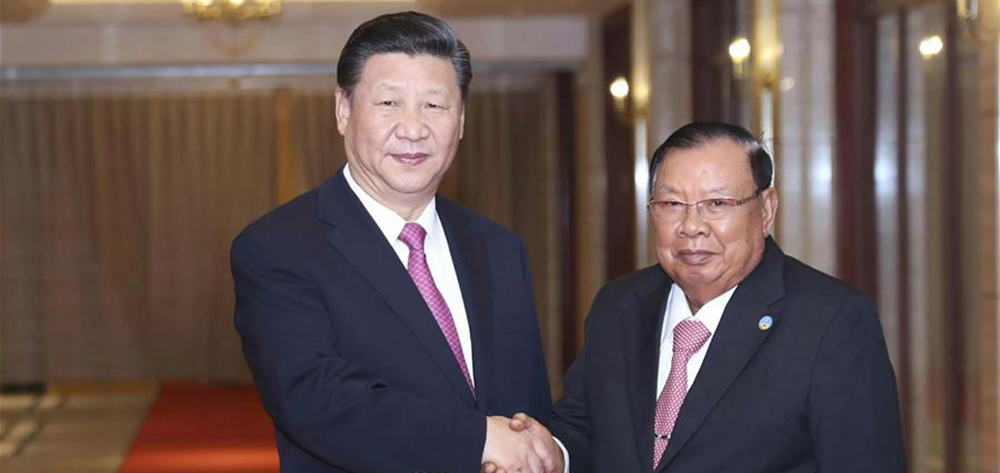 習近平再次會見老撾人民革命黨中央委員會總書記、國家主席本揚
