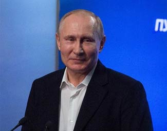 &ldquo;強大的總統(tǒng)，強大的俄羅斯&rdquo;