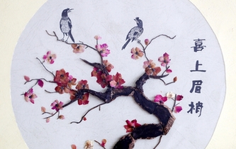 有才！護士中藥作畫