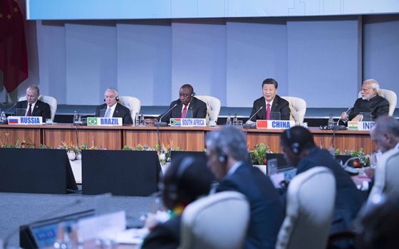 習近平出席&ldquo;金磚+&rdquo;領(lǐng)導(dǎo)人對話會