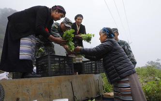 &ldquo;八一&rdquo;禮物，飛向云端哨所