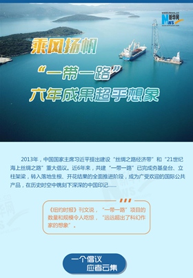 乘風揚帆！&ldquo;一帶一路&rdquo;六年成果超乎想象