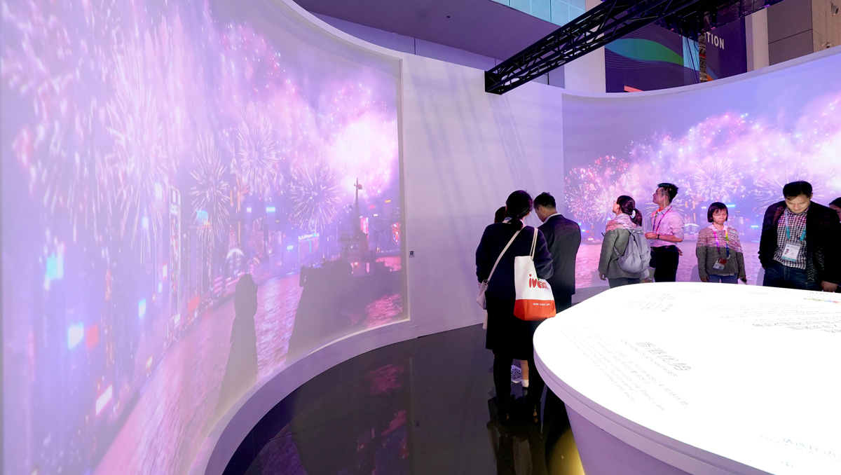 探訪中國館臺灣、澳門和香港展區(qū)