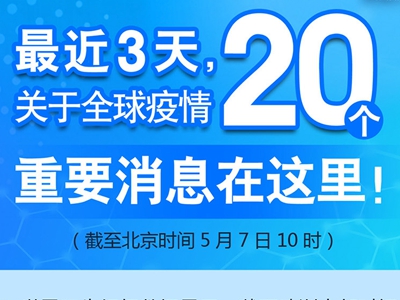 【圖解】最近3天，關(guān)于全球疫情20個重要消息在這里！