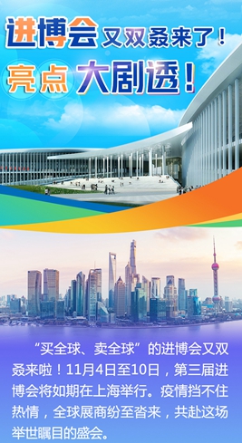 進(jìn)博會(huì)又雙叒來(lái)了！亮點(diǎn)大劇透！