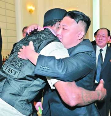 金正恩托羅德曼轉告奧巴馬：不打仗，打電話